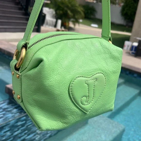 Vintage P&G Juicy Couture Leather Saddle Bag - Picture 5 of 17